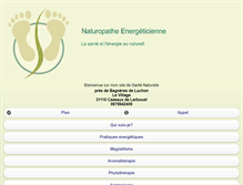 Tablet Screenshot of energie-nature-sante.com